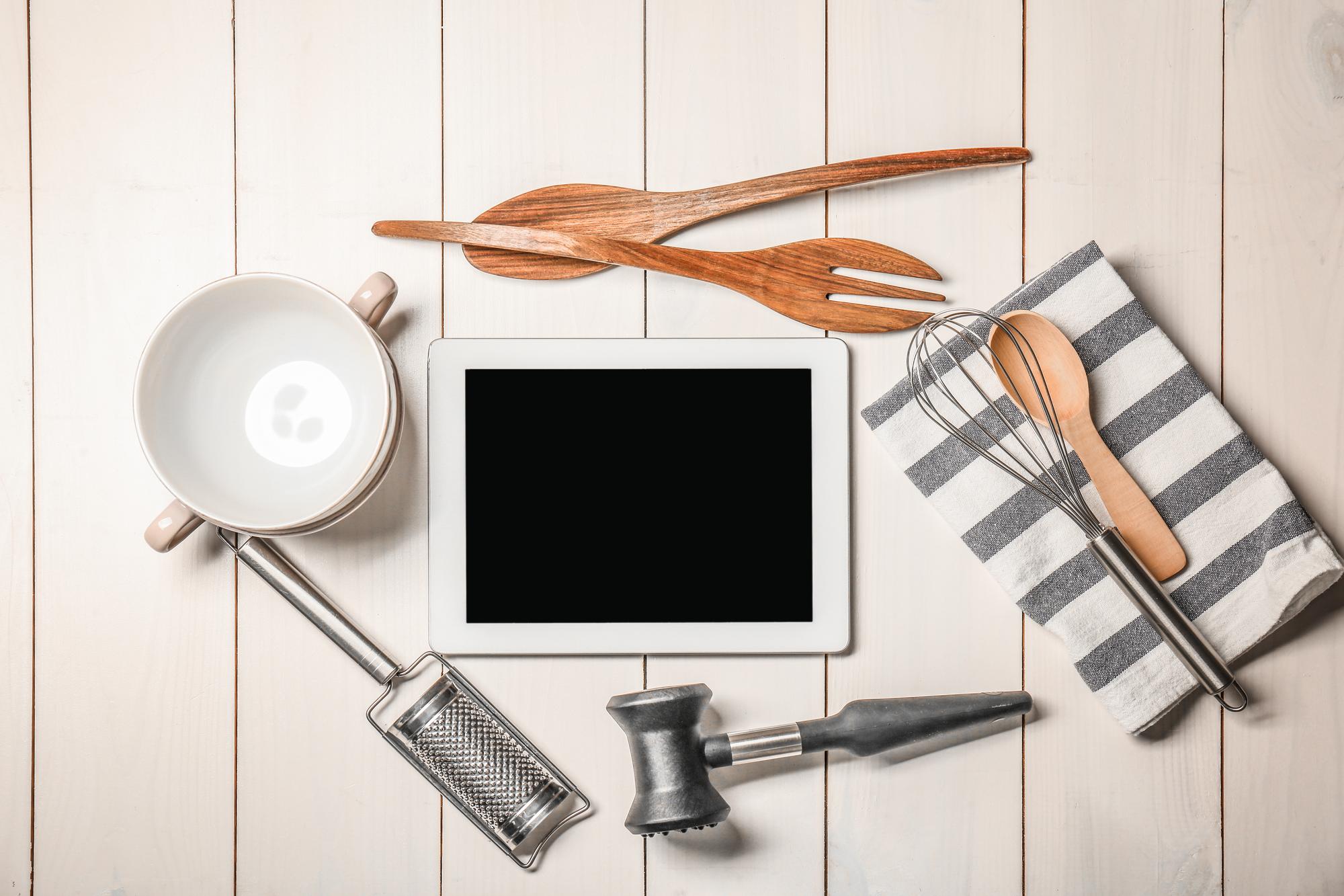 Set di attrezzi da cucina professionali